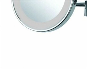 Kozmetické zrkadielko Bemeta s osvetlením chróm 116101142 8