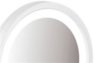Kozmetické zrkadielko Hansgrohe AddStoris sklopné vo farbe matná biela 41790700 7