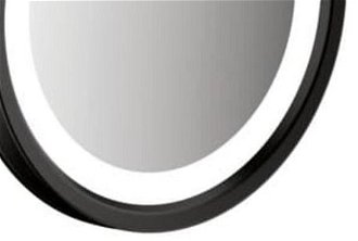 Kozmetické zrkadielko Hansgrohe AddStoris sklopné vo farbe matná čierna 41790670 9