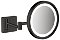 Kozmetické zrkadielko Hansgrohe AddStoris sklopné vo farbe matná čierna 41790670