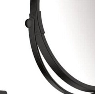 Kozmetické zrkadielko Hansgrohe AddStoris sklopné vo farbe matná čierna 41791670 5