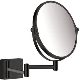 Kozmetické zrkadielko Hansgrohe AddStoris sklopné vo farbe matná čierna 41791670 2