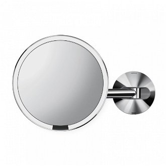 Kozmetické zrkadielko Simplehuman Wall lesklá oceľ SHST3016 2