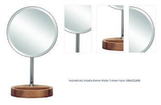 Kozmetické zrkadlo Kleine Wolke Timber natur 5884202886 1