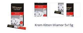 Krem Kitten Miamor 5x15g 1
