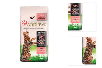 Krmivo Applaws Cat Chicken a Salmon 2kg 3