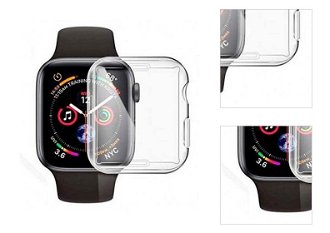 Kryt Devia Dazzle Series pre Apple Watch 4 44mm, transparentný 3