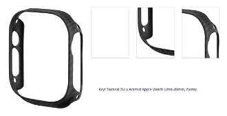 Kryt Tactical Zulu Aramid Apple Watch Ultra 49 mm, čierna 1