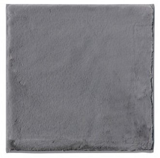 Kúpeľňová predložka Králik 50x50 cm, tmavo šedá%
