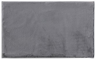 Kúpeľňová predložka Králik 50x80 cm, tmavo šedá%