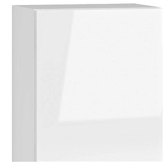 Kúpeľňová skrinka na stenu (2 ks) Baleta 2S - alaska / biely lesk 7