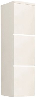 Kúpeľňová skrinka na stenu Mason WH 11 - biela / biely vysoký lesk