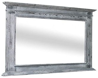 Kúpeľňové zrkadlo ava 138b - šedá