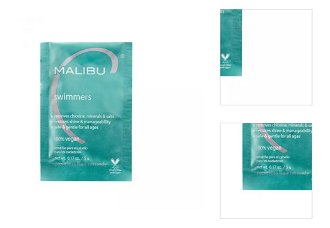 Kúra pre poškodené vlasy od mora a chlóru Malibu C Swimmers Wellness - 5 g (5915) 3