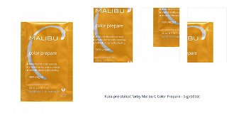 Kúra pre stálosť farby Malibu C Color Prepare - 5 g (5955) 1