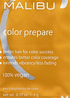 Kúra pre stálosť farby Malibu C Color Prepare - 5 g (5955) 5