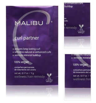 Kúra pre vlnité a kučeravé vlasy Malibu C Curl Partner - 5 g (59035) 3