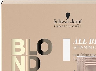 Kúra s vitamínom C pre blond vlasy Schwarzkopf Professional All Blondes Vitamin C Shot - 5 x 5 g (2632010) + darček zadarmo 6