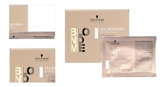 Kúra s vitamínom C pre blond vlasy Schwarzkopf Professional All Blondes Vitamin C Shot - 5 x 5 g (2632010) + darček zadarmo 4