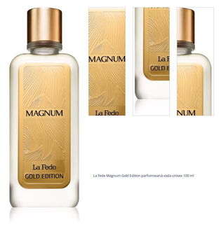 La Fede Magnum Gold Edition parfumovaná voda unisex 100 ml 1