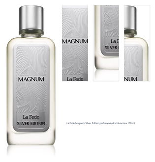 La Fede Magnum Silver Edition parfumovaná voda unisex 100 ml 1