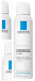 LA ROCHE-POSAY Fyziologický dezodorant 48h pre citlivú pokožku 150 ml 4