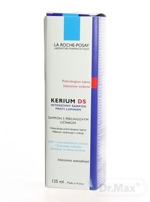 La Roche-Posay Kerium Ds Intenzívna Starostlivosť O Pokožku Hlavy Trpiacu Pretrvávajúcimi Lupinami 125 Ml