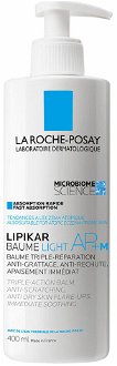 LA ROCHE-POSAY Lipikar AP+M Telový balzam Ľahká textúra 400 ml 2