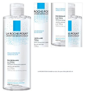 LA ROCHE-POSAY Micelárna voda Ultra pre citlivú pleť 400 ml 1