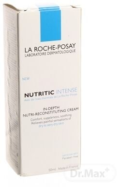 La Roche-Posay Nutritic Intense Hĺbkovo Vyživujúci Obnovujúci Krém, Výživná Textúra 50 Ml