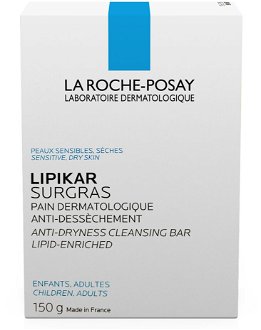 LA ROCHE-POSAY Lipikar Surgras Mydlo v kocke 150 g 2
