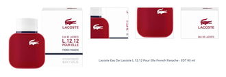 Lacoste Eau De Lacoste L.12.12 Pour Elle French Panache - EDT 90 ml 1