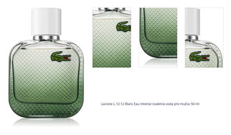 Lacoste Eau de Lacoste L.12.12 Blanc Eau Intense toaletná voda pre mužov 50 ml 1