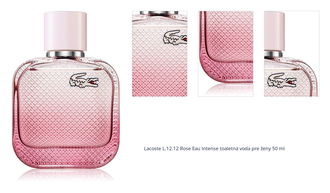 Lacoste L.12.12 Rose Eau Intense toaletná voda pre ženy 50 ml 1