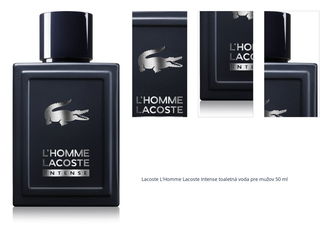 Lacoste L'Homme Lacoste Intense toaletná voda pre mužov 50 ml 1