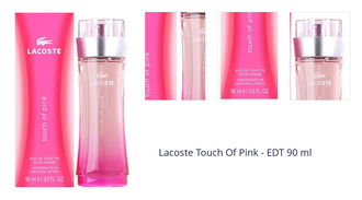 Lacoste Touch Of Pink - EDT 90 ml 1