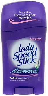 LADY SPEED STICK tuhý dezodorant  aloe sensitive 45 g 2