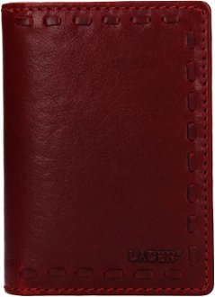 Lagen Dámska peňaženka kožená 3534/T Červená