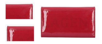 Lagen Dámska peňaženka kožená 50042 Červená 4
