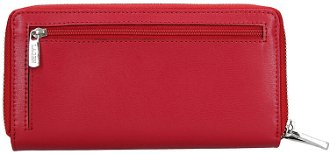 Lagen Dámska peňaženka kožená 50386 Červená