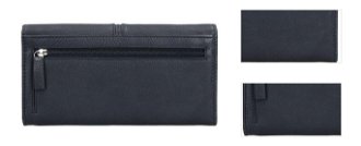 Lagen Dámska peňaženka kožená 51454 Modrá 3
