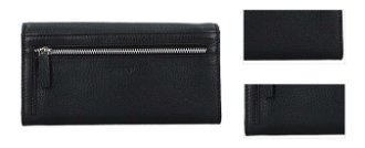Lagen Dámska peňaženka kožená 51457 Čierna 3