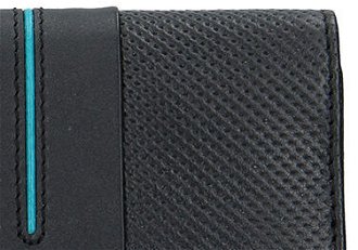 Lagen Dámska peňaženka kožená 5436 Čierna/Modrá 7