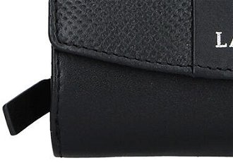 Lagen Dámska peňaženka kožená 5436 Čierna/Modrá 8