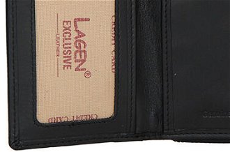 Lagen Dámska peňaženka kožená BLC/4225 Čierna 8