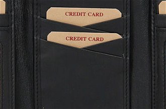 Lagen Dámska peňaženka kožená BLC/4225 Čierna 5