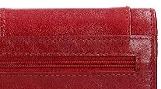 Lagen Dámska peňaženka kožená BLC/4228 Červená/Červená 7