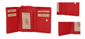 Lagen Dámska peňaženka kožená BLC/4230 Červená 3