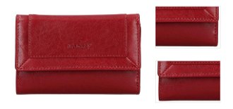 Lagen Dámska peňaženka kožená BLC/4390 Červená/červená 3