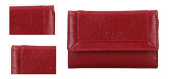 Lagen Dámska peňaženka kožená BLC/4390 Červená/červená 4